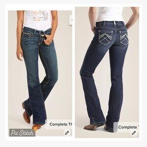 Ariat Real Low Rise Rosy Whipstitch Jeans